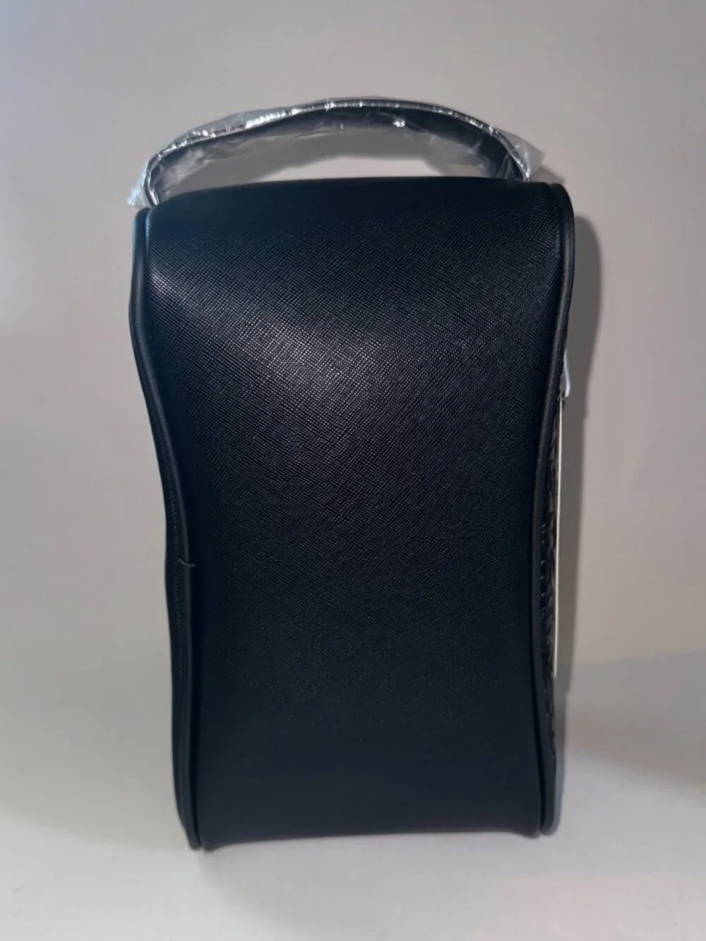 True Religion Jumbo Toiletry bag Text Monogram Main Zippered Storage Cavity